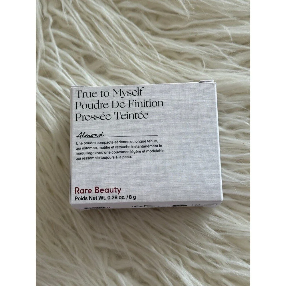 Rare Beauty True to Myself Tinted Pressed Talc-Free Finishing Powder Almond